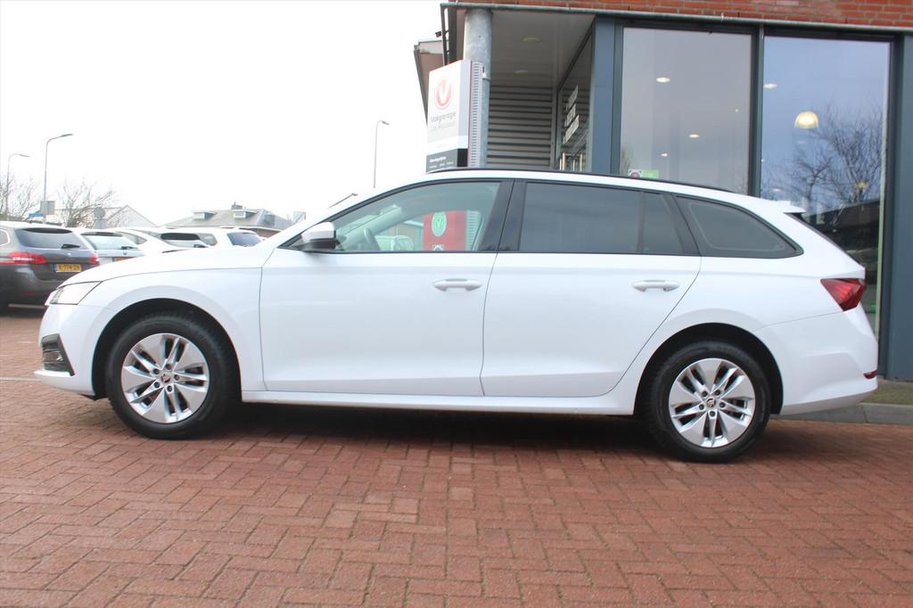 SKODA Octavia Combi 1.0 TSI *Business* | N.Model | Trekhaak, Stof, Gebruikt, Wit, Origineel Nederlands