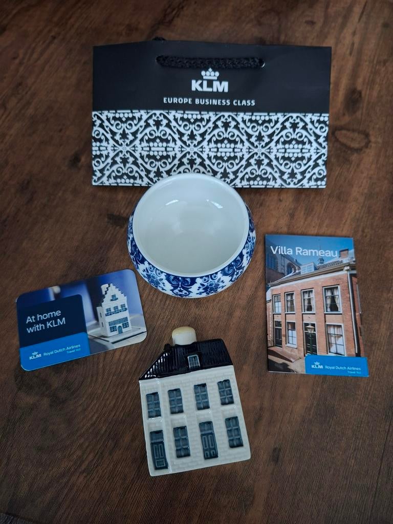 KLM huisje 106 met extra,s waaronder de Marcel Wanders KLM k, Ophalen of Verzenden, Nieuw, 81 t/m 91