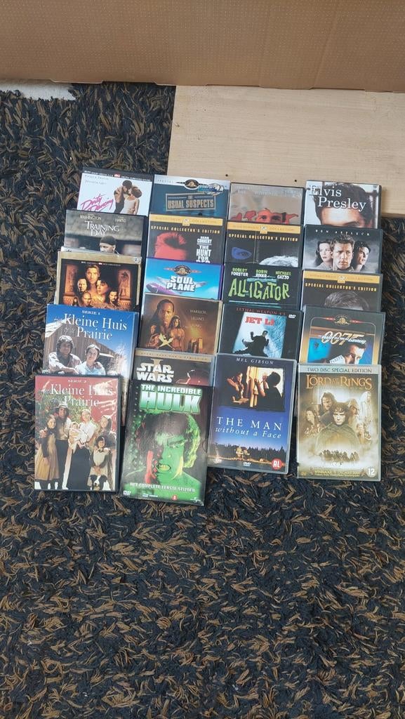 Videobanden, VHS, DVD films en Betamax banden, Alle leeftijden, Ophalen, Gebruikt, Overige genres