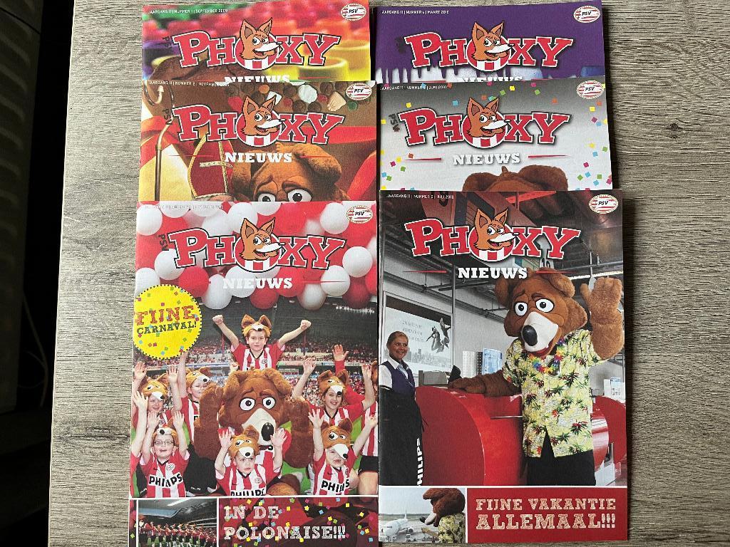 Jaargang 11 PSV Phoxy, Ophalen of Verzenden, Gebruikt, PSV, Boek of Tijdschrift