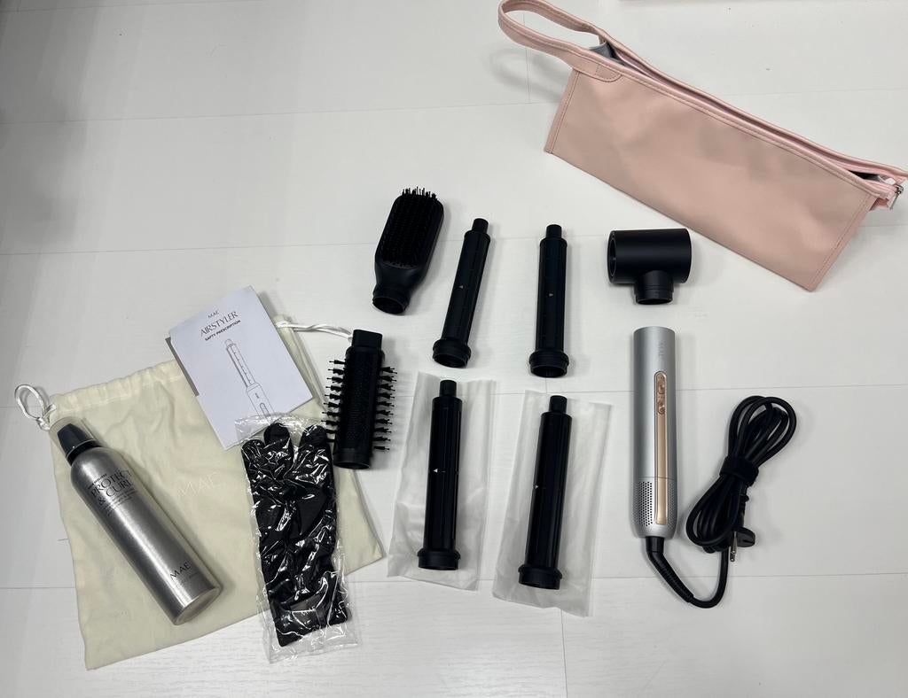 Mae airstyler II colpleet set inclusief extras!, Ophalen, Nieuw, Föhn of Haardroger