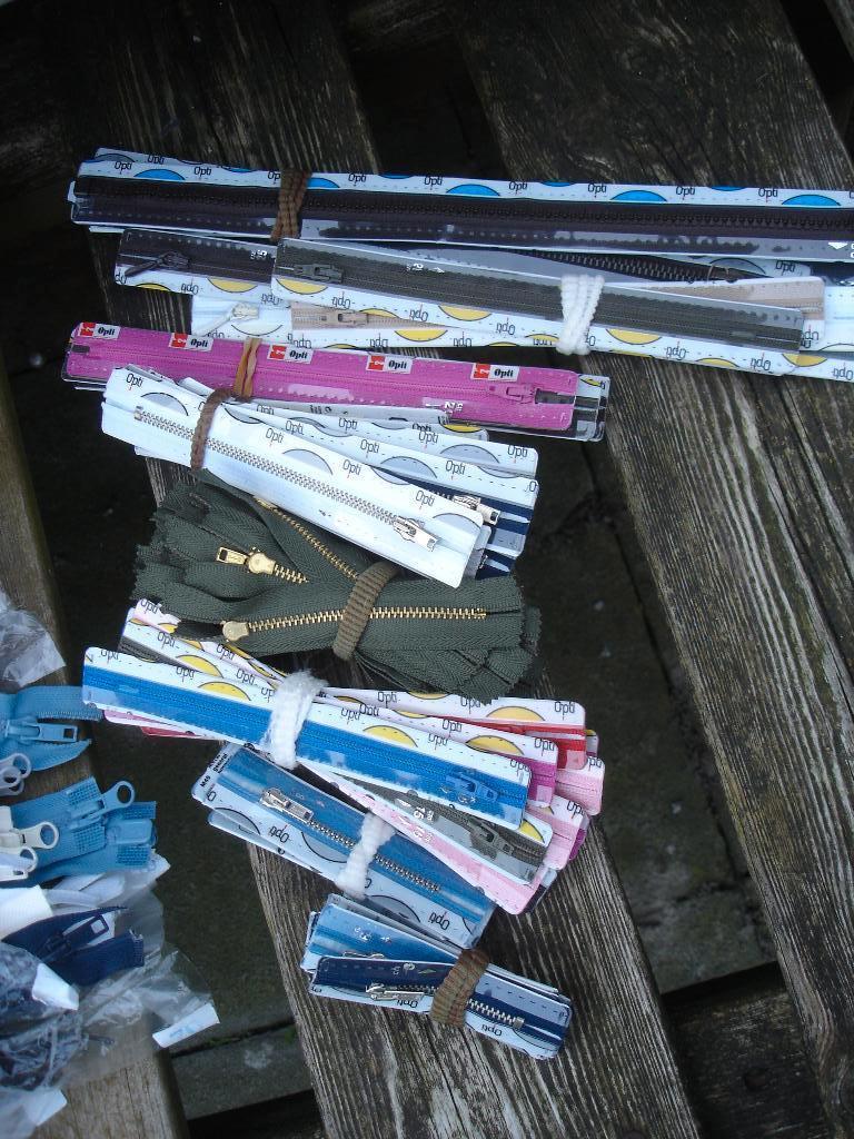 lot ritsen /deelbaar en niet deelbaar, Ophalen, Nieuw, Rits of Sluiting