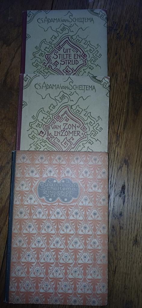 3 boeken van C.S. Adama van Scheltema, Ophalen of Verzenden