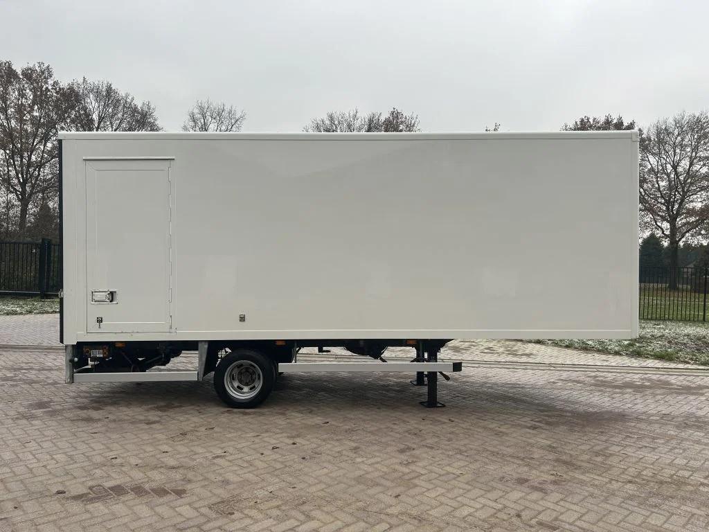 VELDHUIZEN Be oplegger 5.5 ton met laadklep 750 kg, Overige brandstoffen, Wit, Origineel Nederlands, Bedrijf