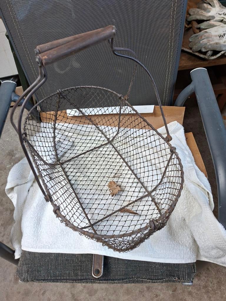 Mooi brocant mandje, Antiek en Kunst, Curiosa en Brocante, Ophalen of Verzenden