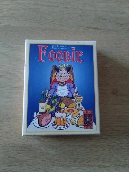 Foodie kaartspel., Vijf spelers of meer, Ophalen of Verzenden, Gebruikt, Hans R. Meng & Bruce Weinstock