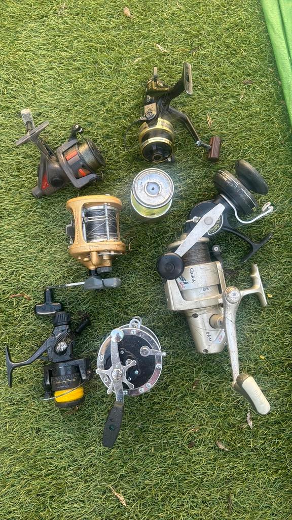 Diverse visspullen, Ophalen, Gebruikt, Molen