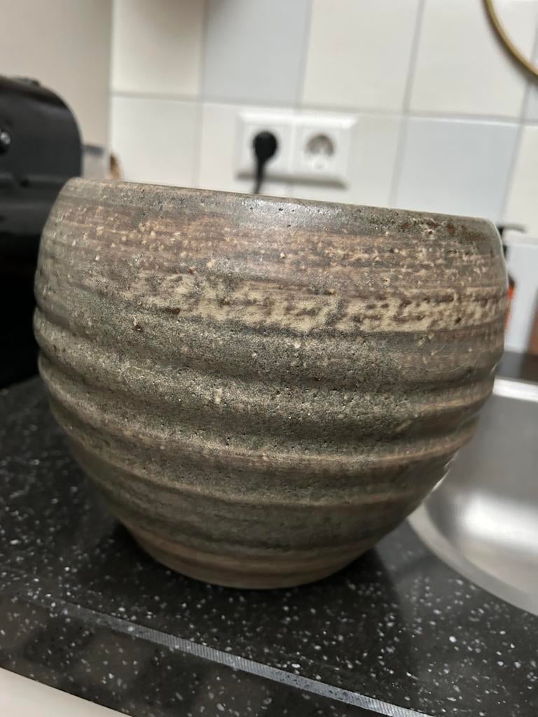 Mooie bloempot Mobach, Ophalen, Zo goed als nieuw