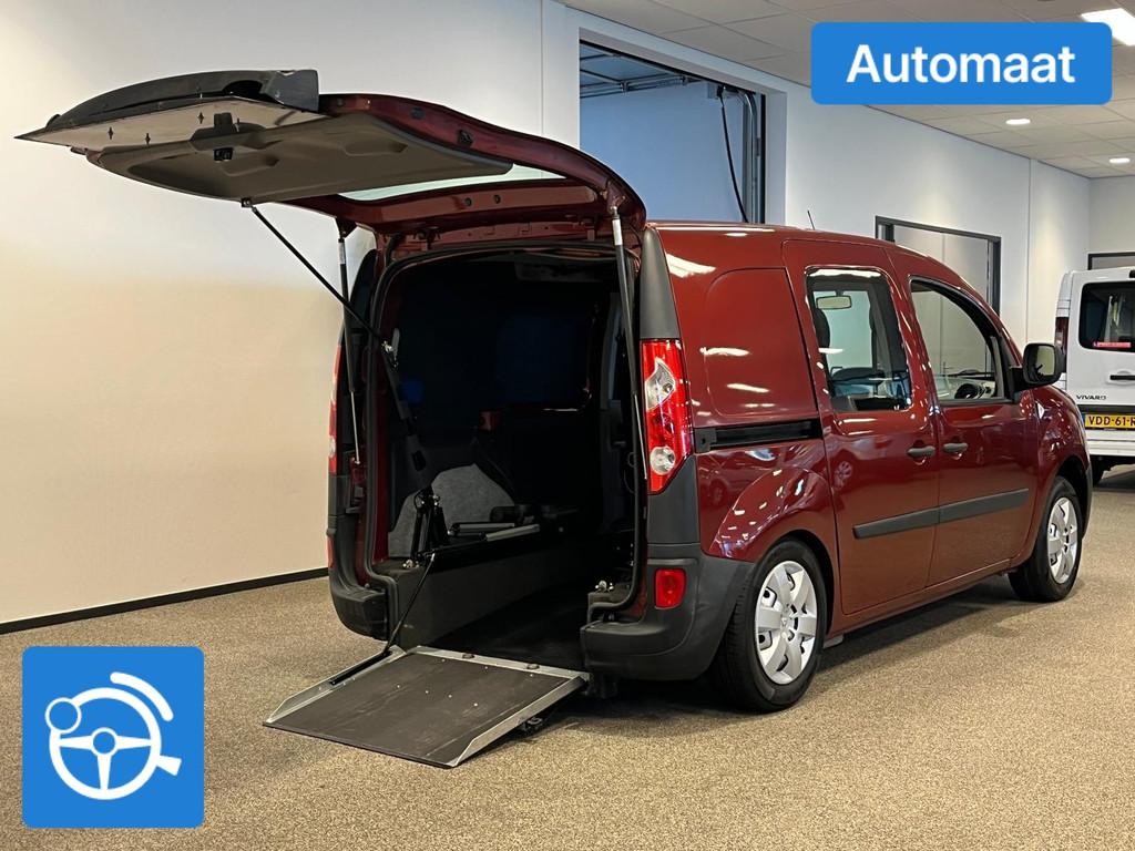 Renault Kangoo Rolstoelauto Automaat Zelfrijder Gas-rem-schu, Auto's, Automaat, 12 maanden, Stof, Gebruikt