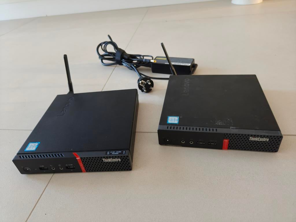 2x Lenovo ThinkCentre i5 6th gen 8GB Ram 128GB SSD, 2 tot 3 Ghz, 14 inch, Ophalen of Verzenden, Zo goed als nieuw