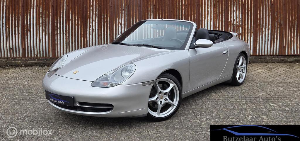 Porsche 911 Cabrio 3.4 Carrera 996 | Automaat | Zeer netjes, Auto's, Achterwielaandrijving, Gebruikt, Cabriolet, 4 stoelen