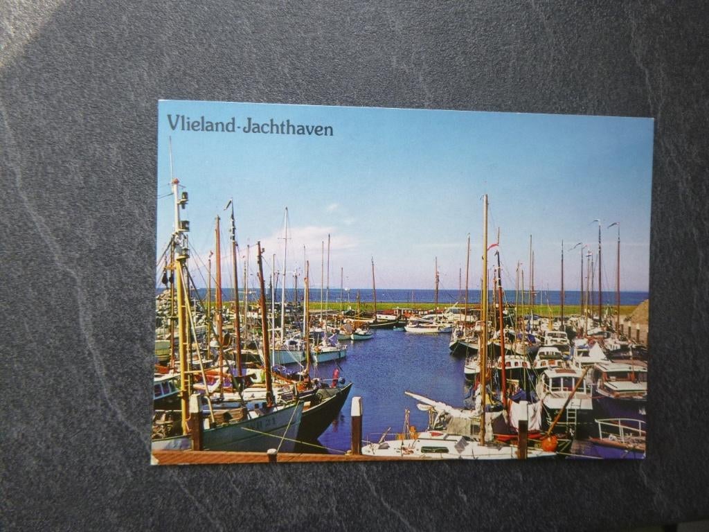 Vlieland, jachthaven/boten 1984, Verzenden, 1980 tot heden, Gelopen, Waddeneilanden