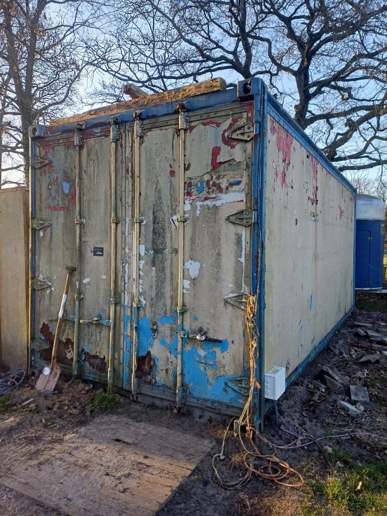 Gratis container ( Beekbergen), Tuin en Terras, Bergingen en Tuinkasten, Gebruikt, Overige typen, Metaal, Ophalen