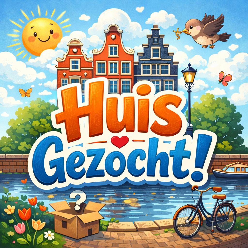 Woonruimte gezocht in Amsterdam