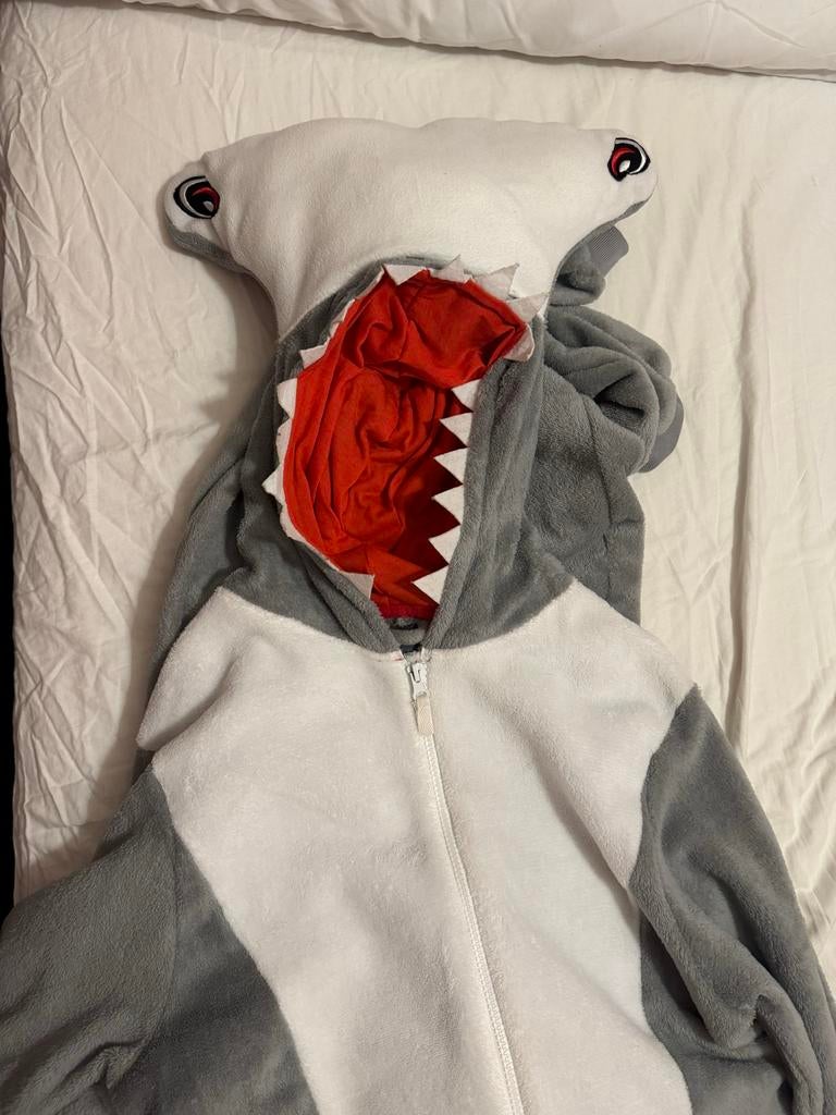 Hamerhaai verkleedpak, Ophalen of Verzenden, Gebruikt, Jongen of Meisje