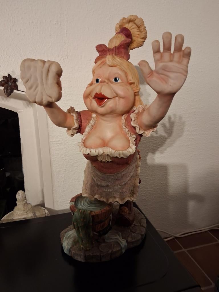 Laaf orgineel de ramenlapster, Ophalen, Zo goed als nieuw, Beeldje of Poppetje