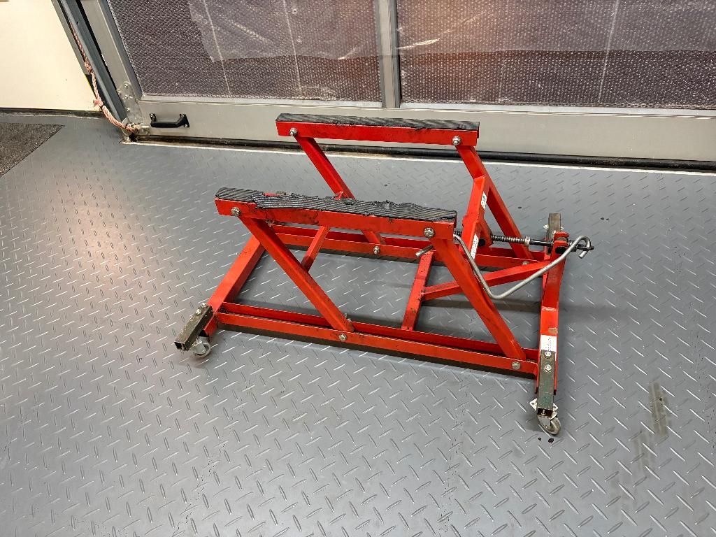 Mini motor heftafel, Ophalen, Gebruikt