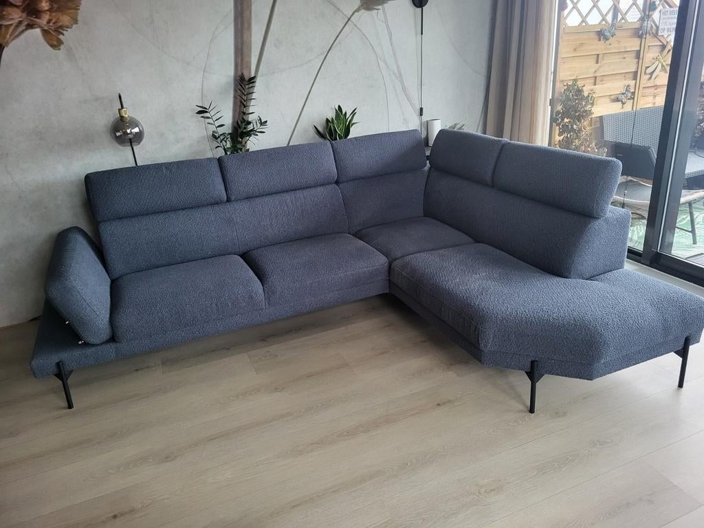 Loungebank € 375,-, Minder dan 75 cm, Hoekbank, Ophalen of Verzenden, Zo goed als nieuw