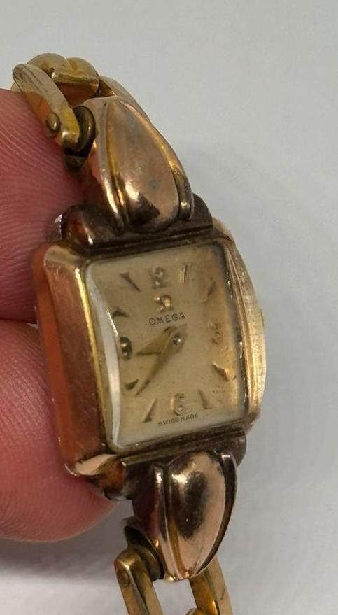 Vintage Omega dameshorloge – mechanisch – goudkleurig, Sieraden, Tassen en Uiterlijk, Horloges | Antiek, Omega, Goud, Polshorloge