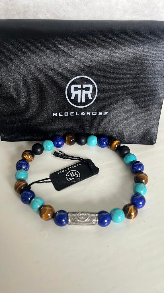 Rebel & rose natuurstenen armband, Sieraden, Tassen en Uiterlijk, Armbanden, Ophalen of Verzenden, Nieuw, Overige materialen