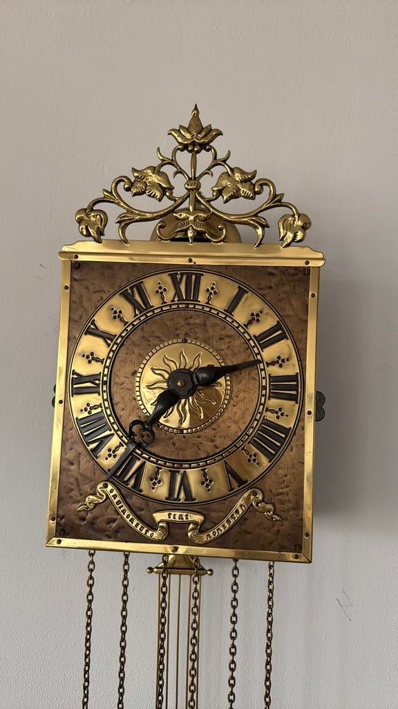 Klok, Ophalen of Verzenden, Zo goed als nieuw, Wandklok