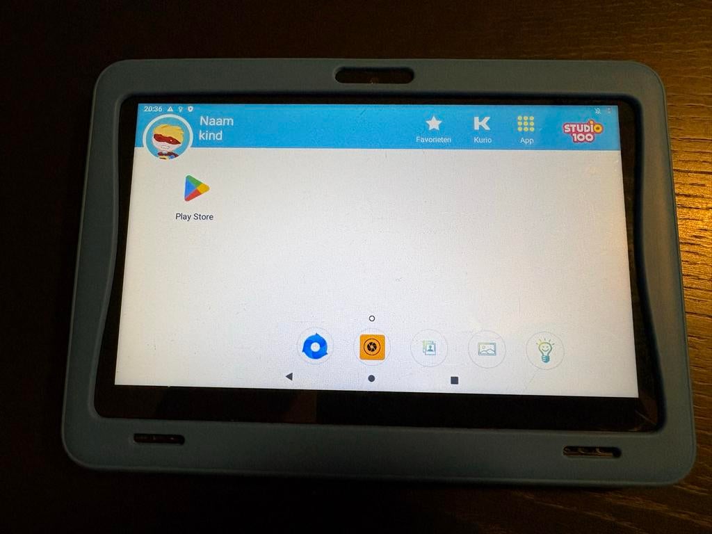 Kurio kindertablet 8076, Computers en Software, Android Tablets, Gebruikt, Wi-Fi, 7 inch of minder, 16 GB, Ophalen of Verzenden