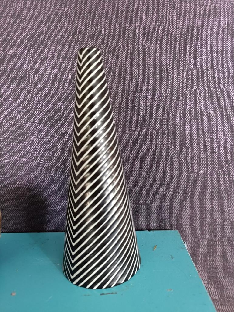 Stig Lindberg Domino vaas Gustavsberg, Antiek en Kunst, Ophalen of Verzenden