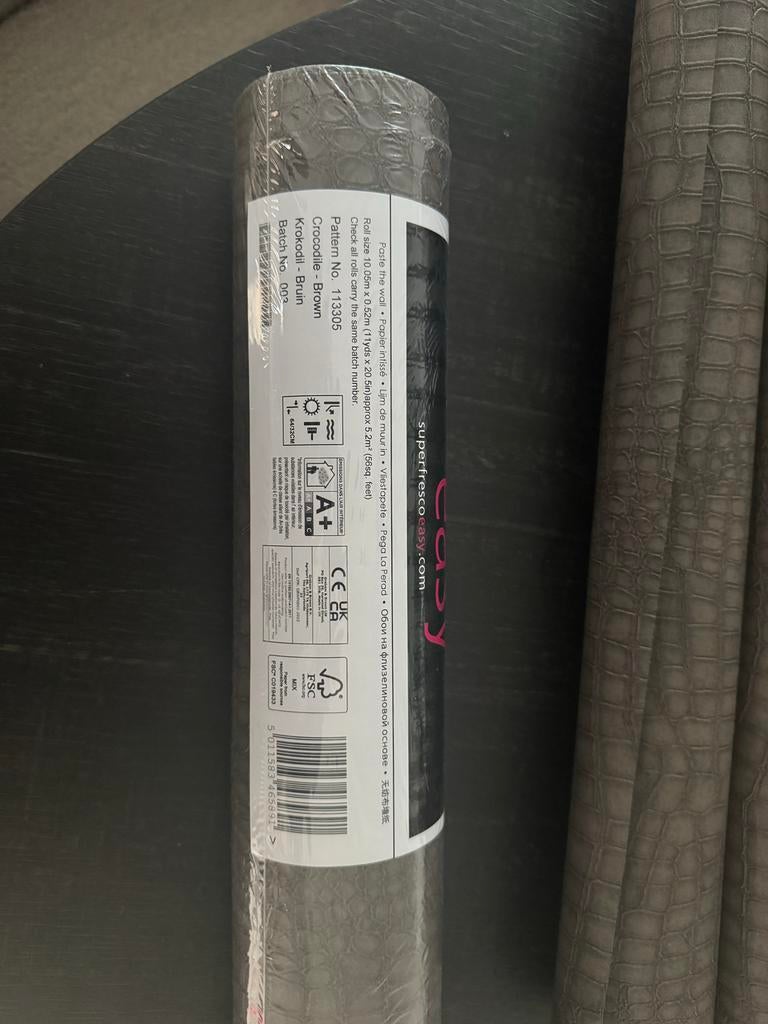 Krokodillen behang, Ophalen of Verzenden