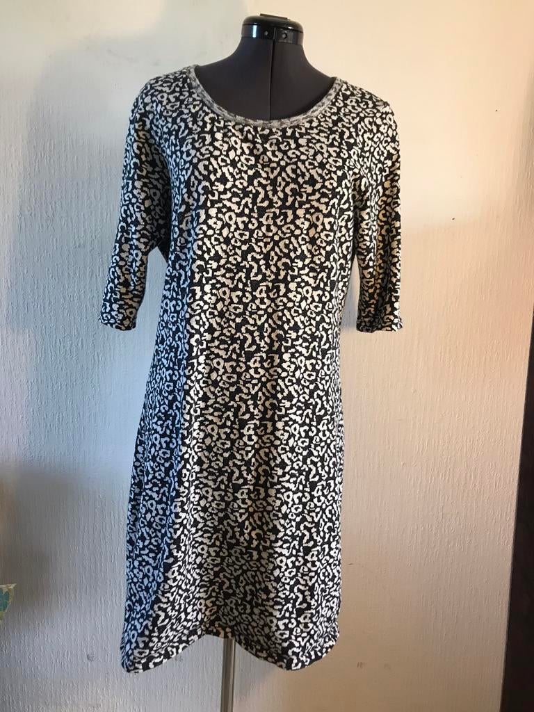 Jurk graphic print Maison Scotch, Overige kleuren, Zo goed als nieuw, Maat 36 (S), Boven de knie