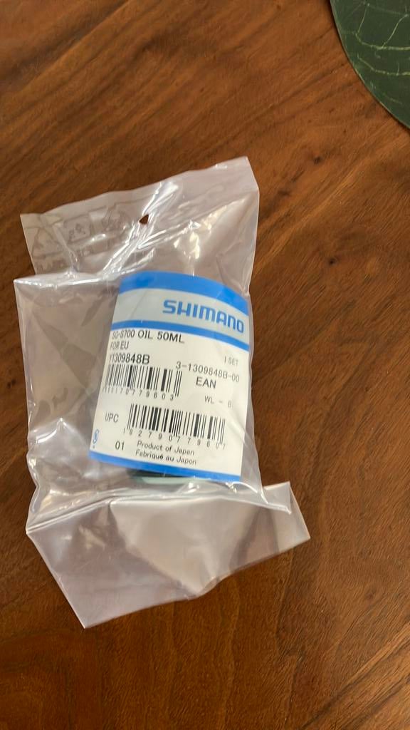 SG-S700 olie voor Shimano Alfine versnellingsnaaf, Ophalen of Verzenden, Nieuw, Overige typen