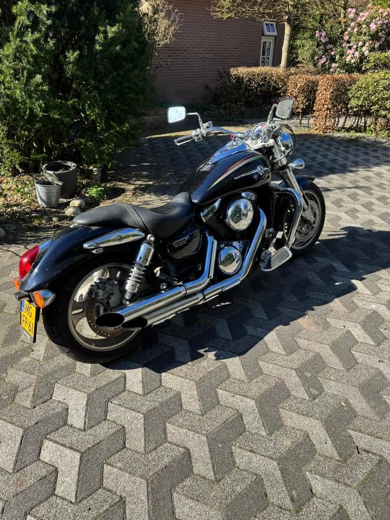 Mooie kawasaki mean streak 1500 cc, Cardan-aandrijving, 2 cilinders, 1500 cc, Particulier