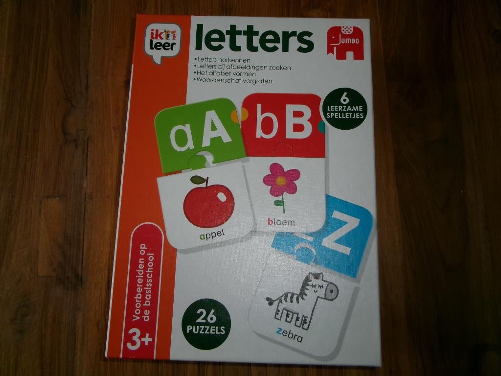ik leer letters, Kinderen en Baby's, Ophalen of Verzenden, Gebruikt, Taal en Lezen