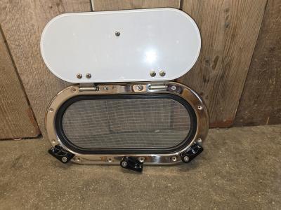 SCM Patrijspoort RVS met hor 350x150mm, Niet ingevuld, Nieuw, Niet ingevuld, Niet ingevuld