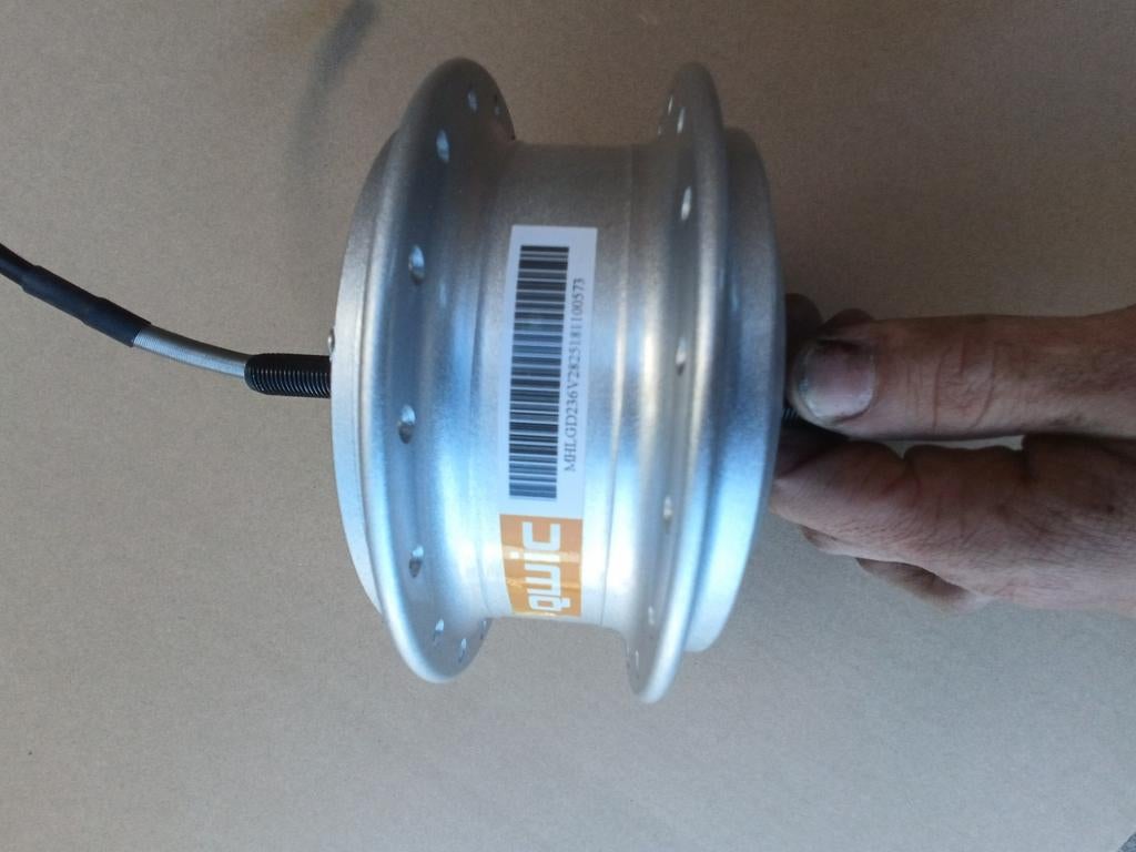 Qwic 250W Voorwielmotor TR4 E-bike Motor, Fietsen en Brommers, Fietsonderdelen, Ophalen of Verzenden, Nieuw