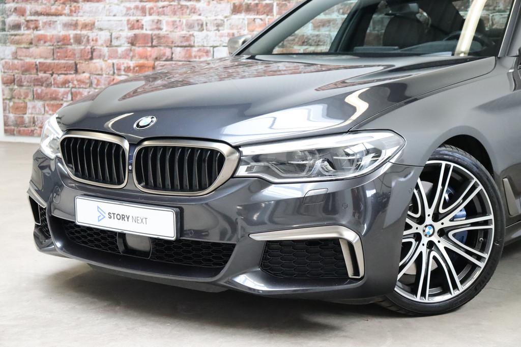 BMW 5 Serie Sedan M550i xDrive High Executive M Sport Pakket, Automaat, Stoelverwarming, Gebruikt, 2000 kg