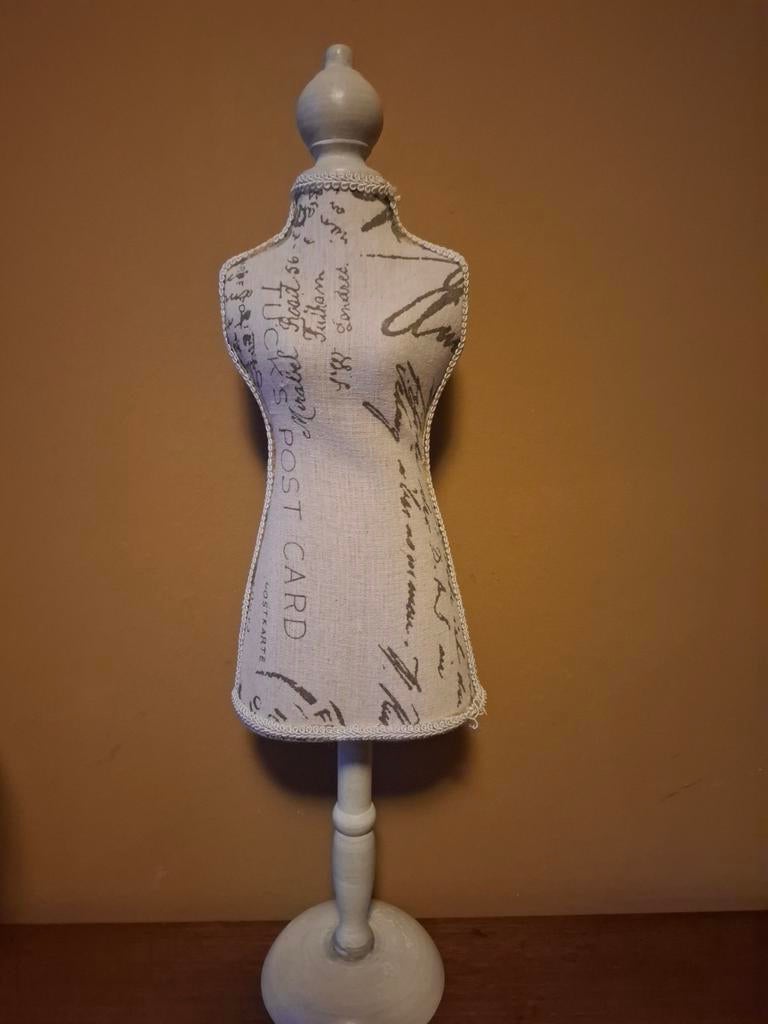 Decoratieve Mini Paspop - Vintage Stijl, Ophalen of Verzenden, Zo goed als nieuw