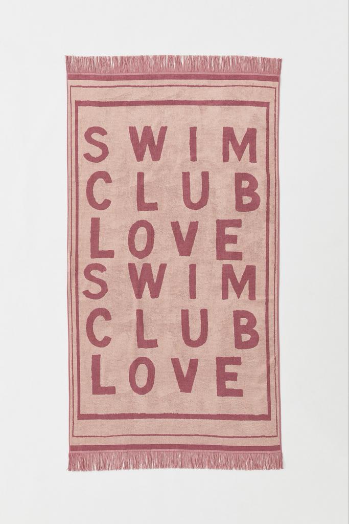 Love Stories x H&M hamamdoek - Nieuw met kaartje, Ophalen of Verzenden, Nieuw, Roze, Handdoek