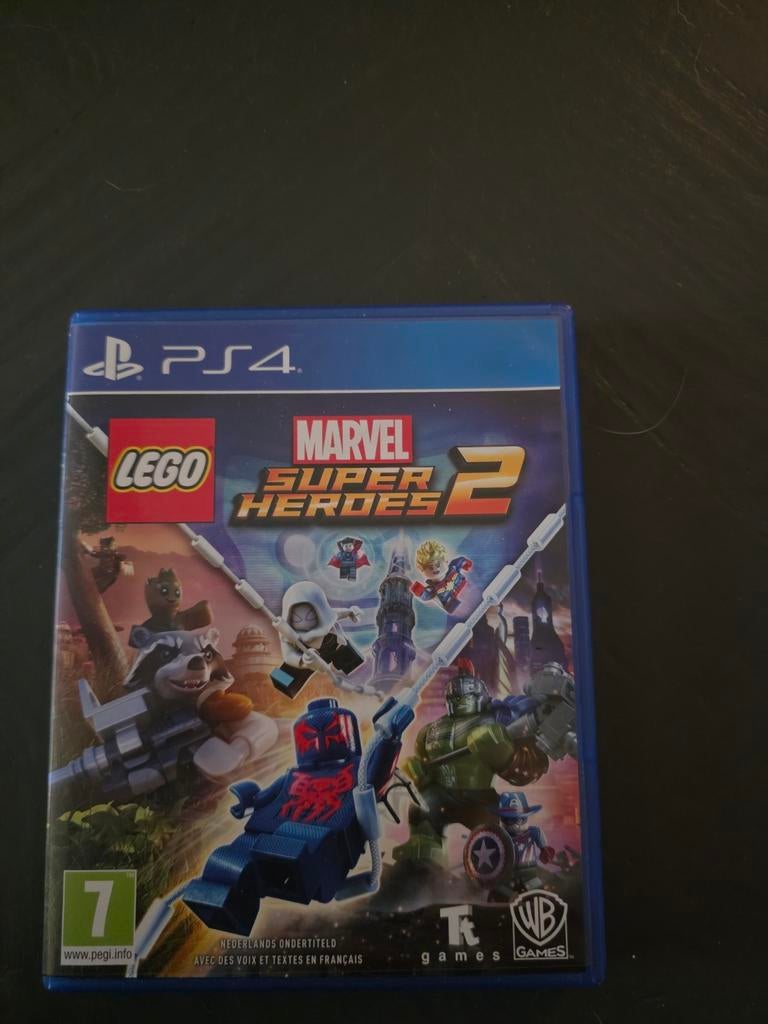 Lego Marvel Super Heroes 2 PS4 - Avontuurlijk bouwplezier, Avontuur en Actie, Gebruikt, 2 spelers, Eén computer