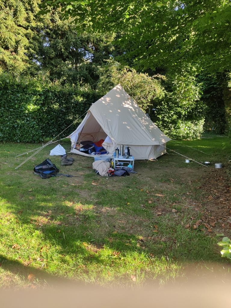 Nordisk Asgard 7.1 tent, Sand, 3 persoons, Caravans en Kamperen, Ophalen of Verzenden, Zo goed als nieuw