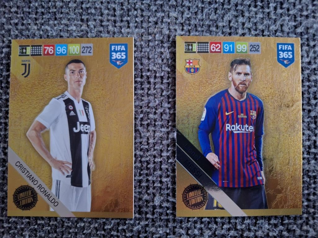 Panini Adrenalyn XL 2019 - Messi, Ronaldo, Verzamelen, Stickers, Zo goed als nieuw, Ophalen of Verzenden