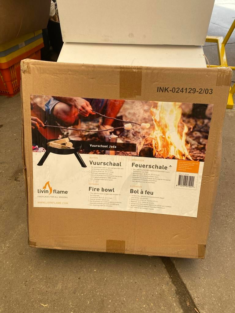 Vuurschaal Jada Livin' flame nieuw in doos, Ophalen of Verzenden, Nieuw
