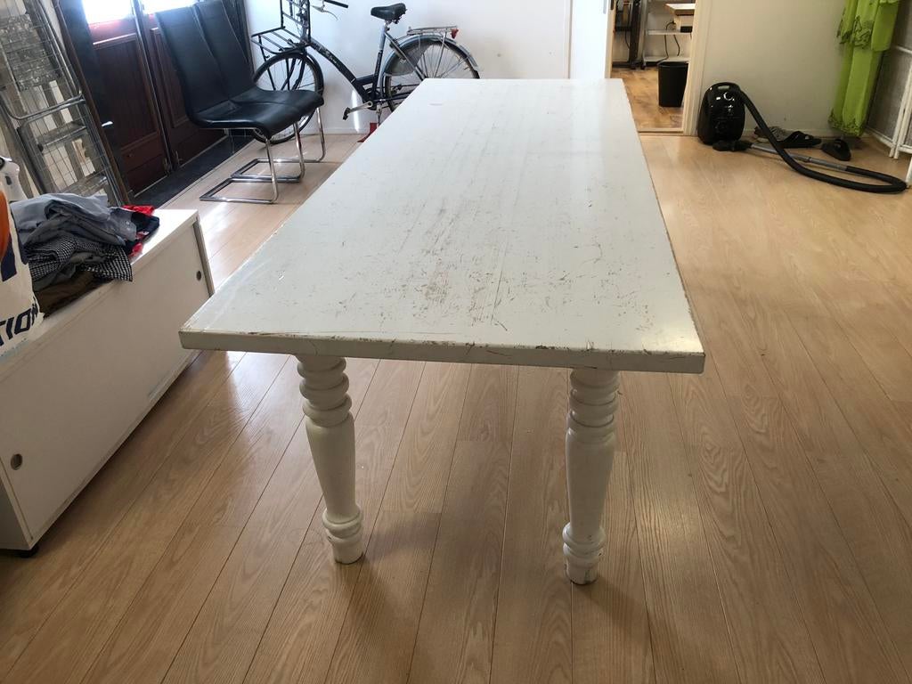 Eettafel, Huis en Inrichting, Tafels | Eettafels, Ophalen of Verzenden, Zo goed als nieuw, Rechthoekig, 50 tot 100 cm
