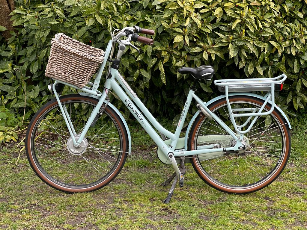Gazelle miss grace elektrische damesfiets moederfiets 49cm, 47 tot 51 cm, Ophalen, Zo goed als nieuw, Gazelle