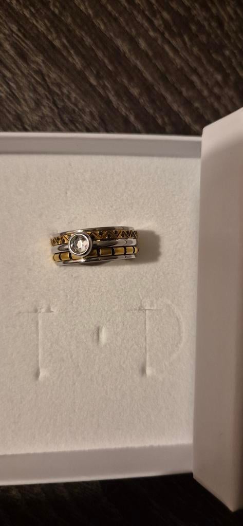 IXXXI Ring Maat 18, Sieraden, Tassen en Uiterlijk, Ringen, 18 tot 19, Ophalen of Verzenden, Zo goed als nieuw, Dame