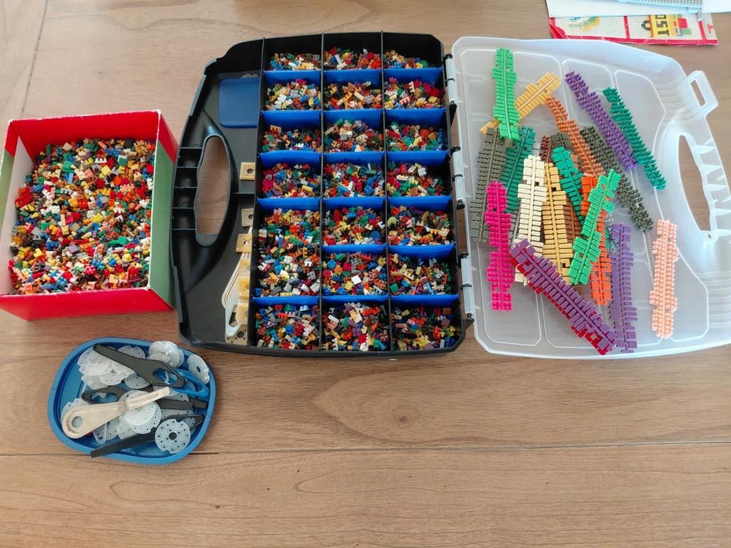 Grote partij ministeck, Hobby en Vrije tijd, Ministeck, Ophalen of Verzenden, Gebruikt, Losse ministeck of Strip