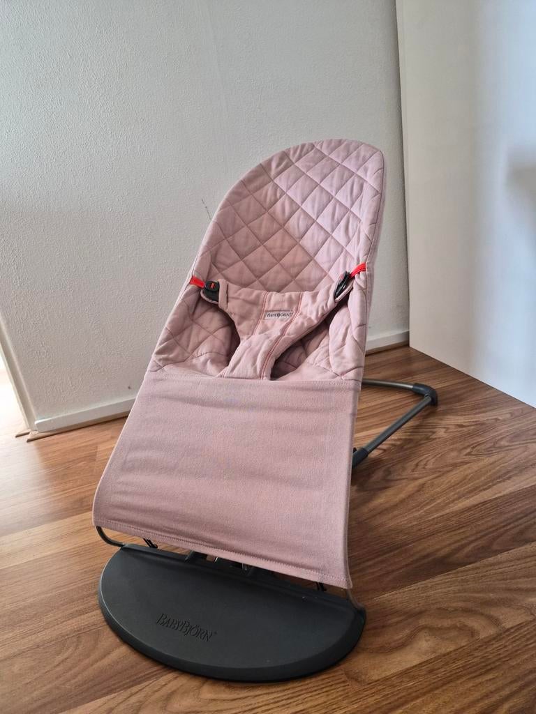 BabyBjörn Wipstoel - oudroze, Kinderen en Baby's, Wipstoeltjes, Overige merken, Gebruikt, Verstelbaar, Wipstoel