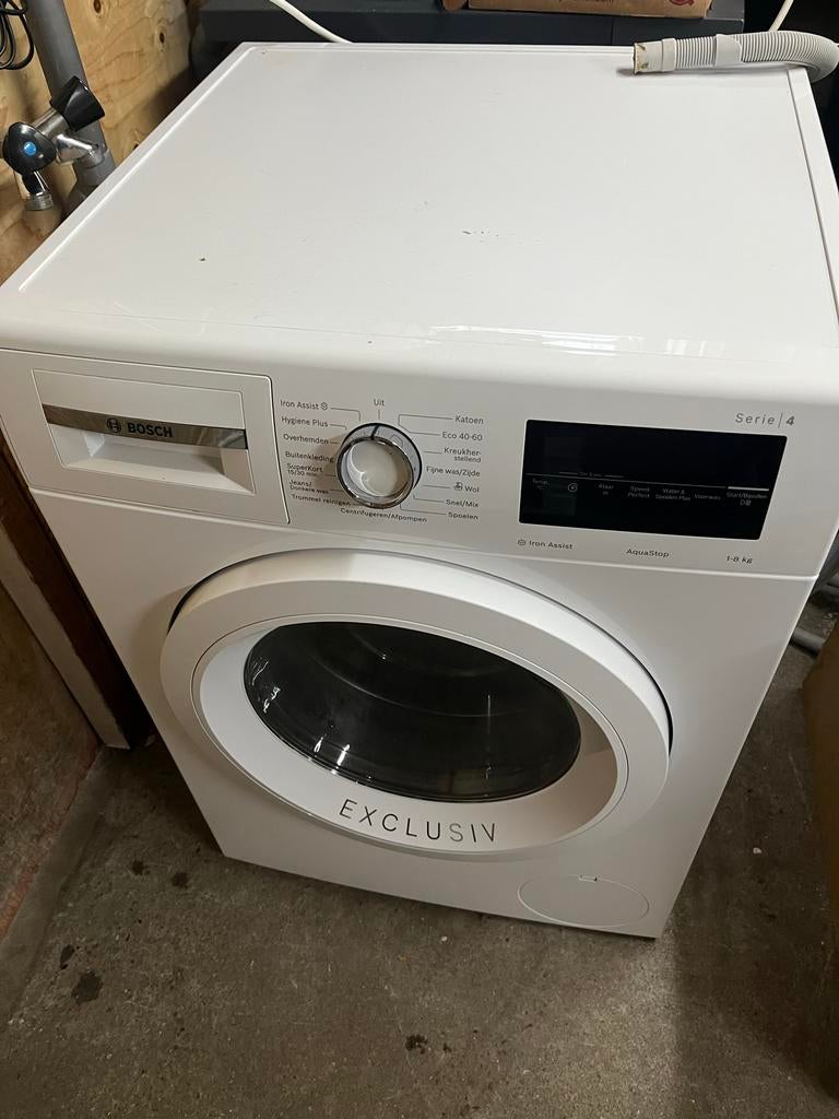Bosch WAN28297nl Wasmachine als nieuw met 1 jaar garantie, Ophalen, Zo goed als nieuw, 85 tot 90 cm, 1200 tot 1600 toeren