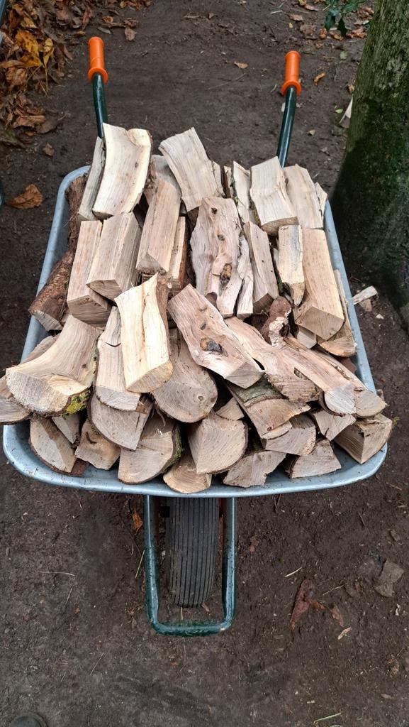 HAARDHOUT STOOKHOUT GEKLOOFD HOUT VUURKORF KACHEL OPEN HAARD, Tuin en Terras, Haardhout, Ophalen of Verzenden, Blokken