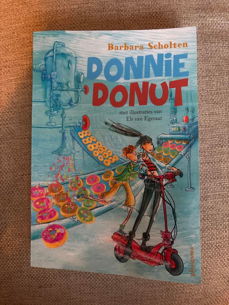 Donnie Donut - Barbara Scholten, Boeken, Ophalen of Verzenden, Zo goed als nieuw, Fictie algemeen