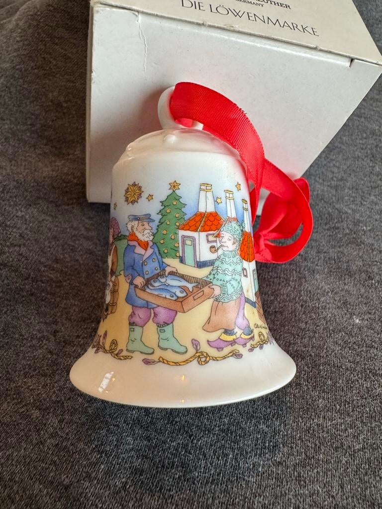 Hutschenreuther Kerstklokje 1994, Ophalen of Verzenden, Zo goed als nieuw, Analoog, Overige typen